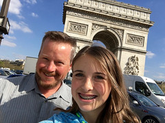 Obligatory Arc de Triomphe selfie